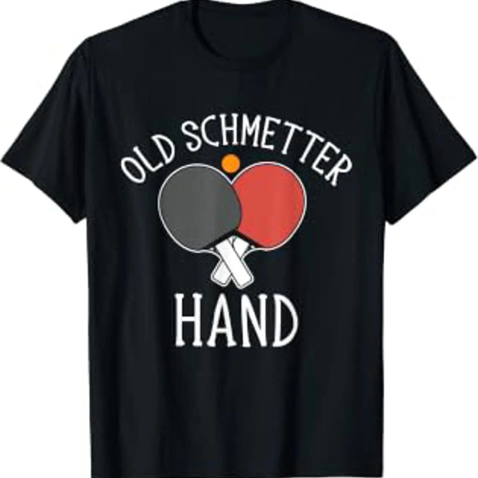 Table Tennis Shorts - Old Schmetter Hand Table Tennis Funny
