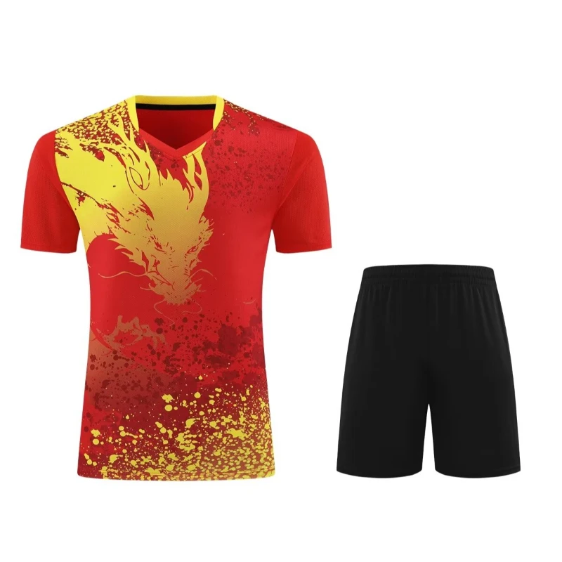 Table Tennis Shorts - 2025 Summer Men Women China Dragon