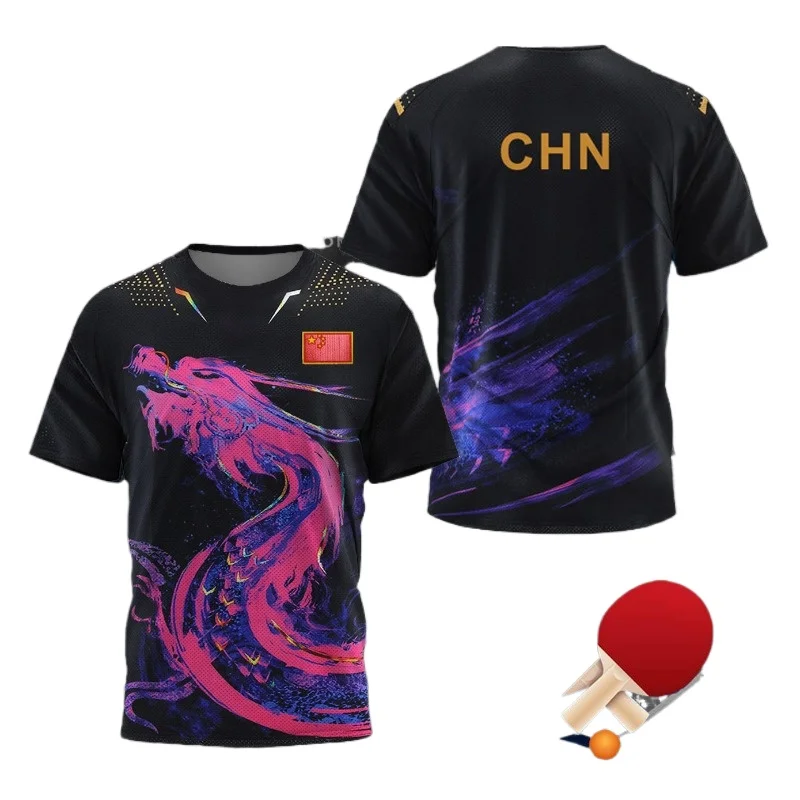 Table Tennis Xu Xin - CHINA Dragon Table Tennis Graphic T