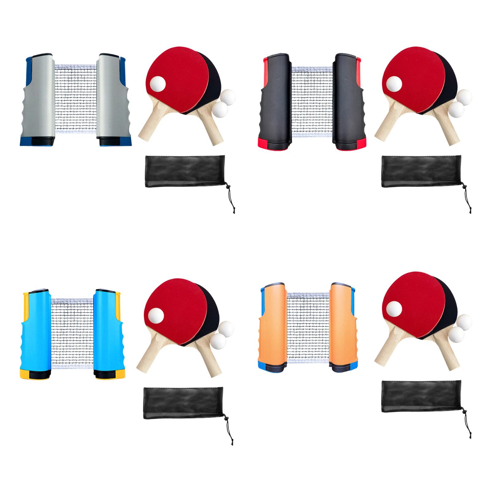 Ping Pong Paddles Set Retracta - Table Tennis Net Set review and price