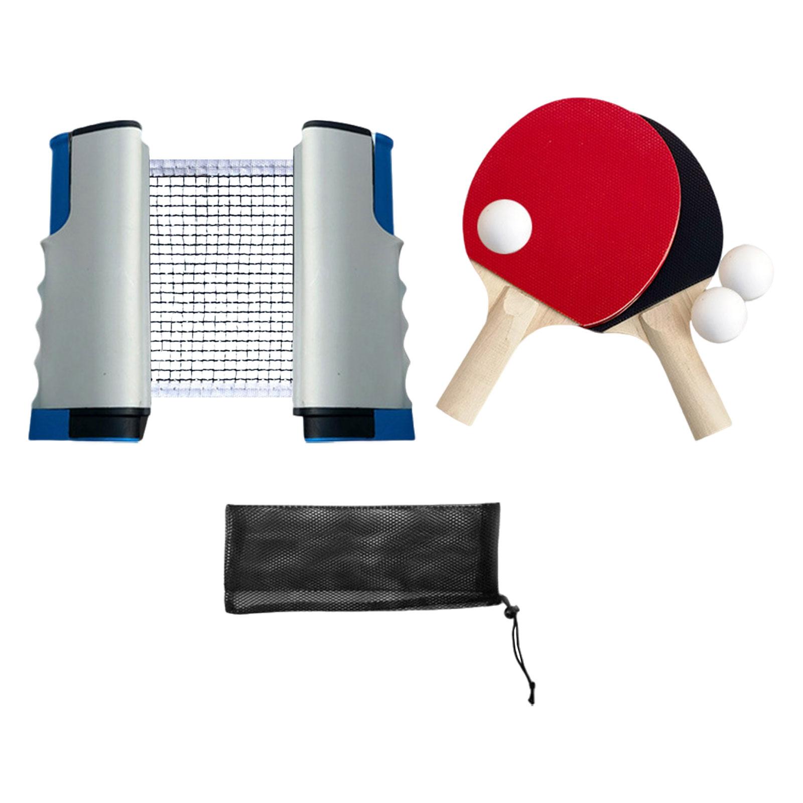 Ping Pong Paddles Set Retracta - Table Tennis Net Set review and price