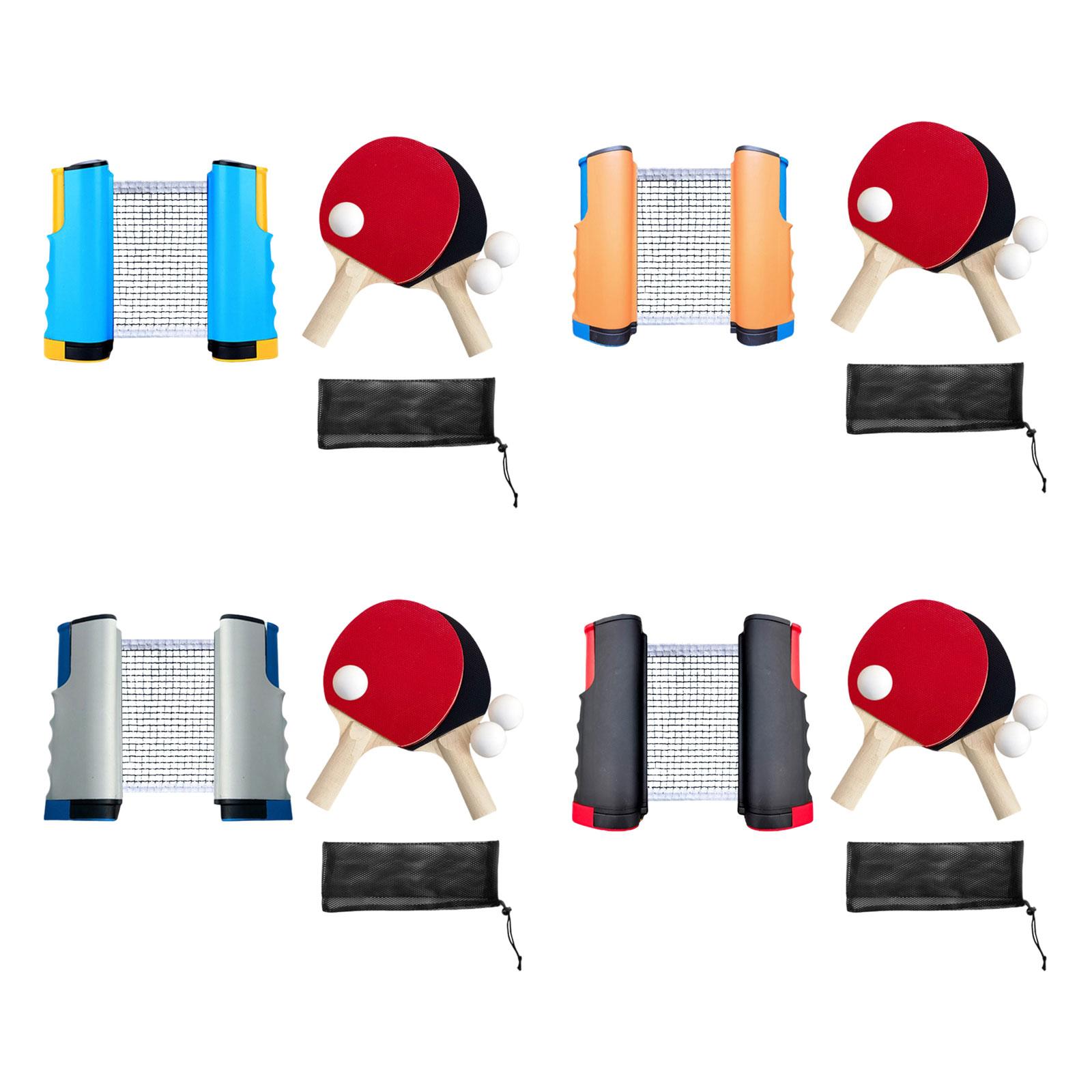 Ping Pong Paddles Set Retracta - Table Tennis Net Set review and price