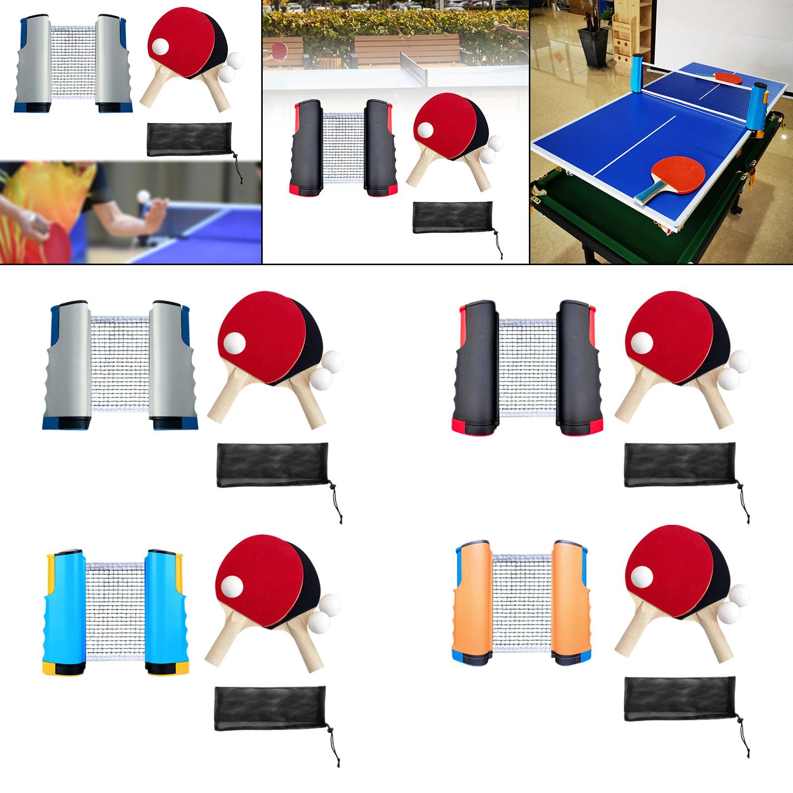 Ping Pong Paddles Set Retracta - Table Tennis Net Set review and price