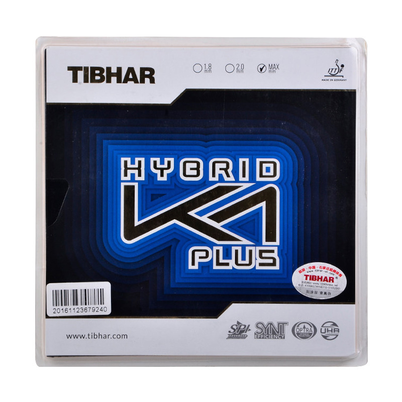 TIBHAR HYBRID K1 / K1 PLUS Sti - Table Tennis Hybrid Rubbers review and price