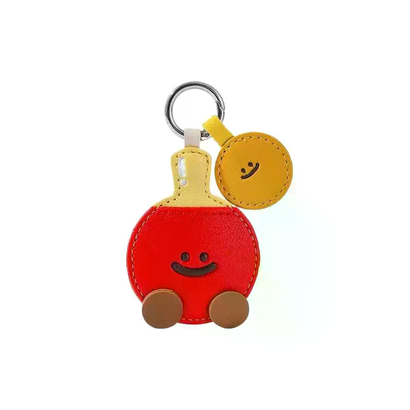 Cute Cartoon Leather Racket St - Table Tennis Cartoon review and price