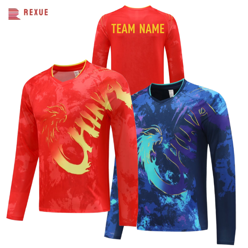 China Dragon Long Sleeve Table - Table Tennis Shirt review and price