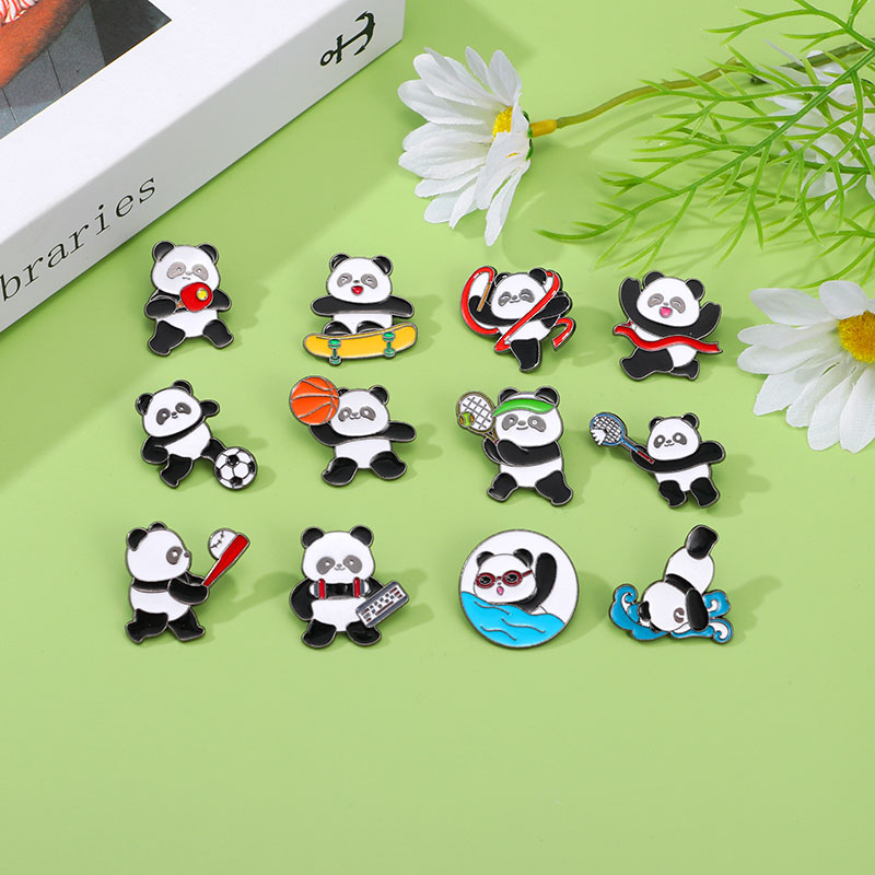 Cartoon Panda Sports Theme Ena - Table Tennis Cartoon review and price
