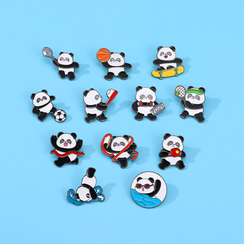 Cartoon Panda Sports Theme Ena - Table Tennis Cartoon review and price