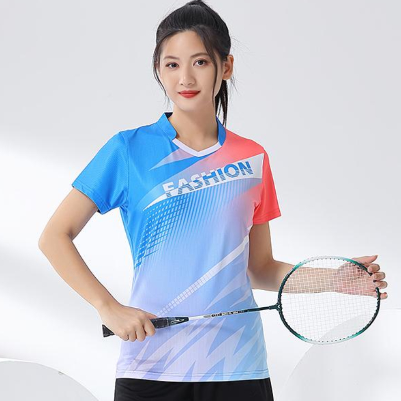 Women Badminton Shirt Print Go - Table Tennis Shirt review and price
