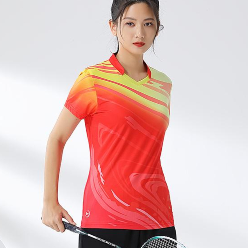Women Badminton Shirt Print Go - Table Tennis Shirt review and price