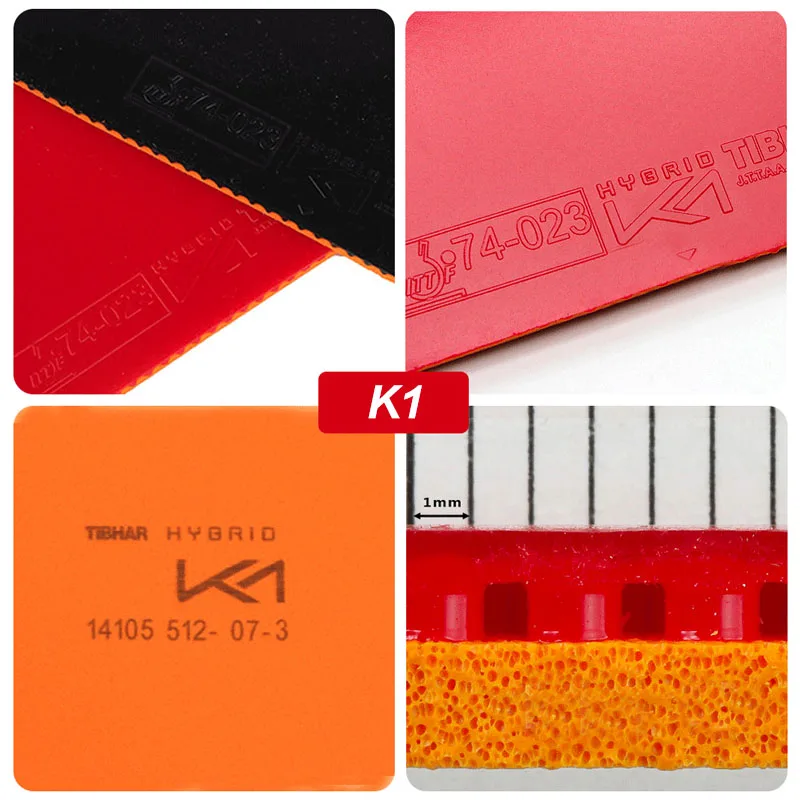 Original Tibhar Hybrid K1 Pro  - Table Tennis Hybrid Rubbers review and price