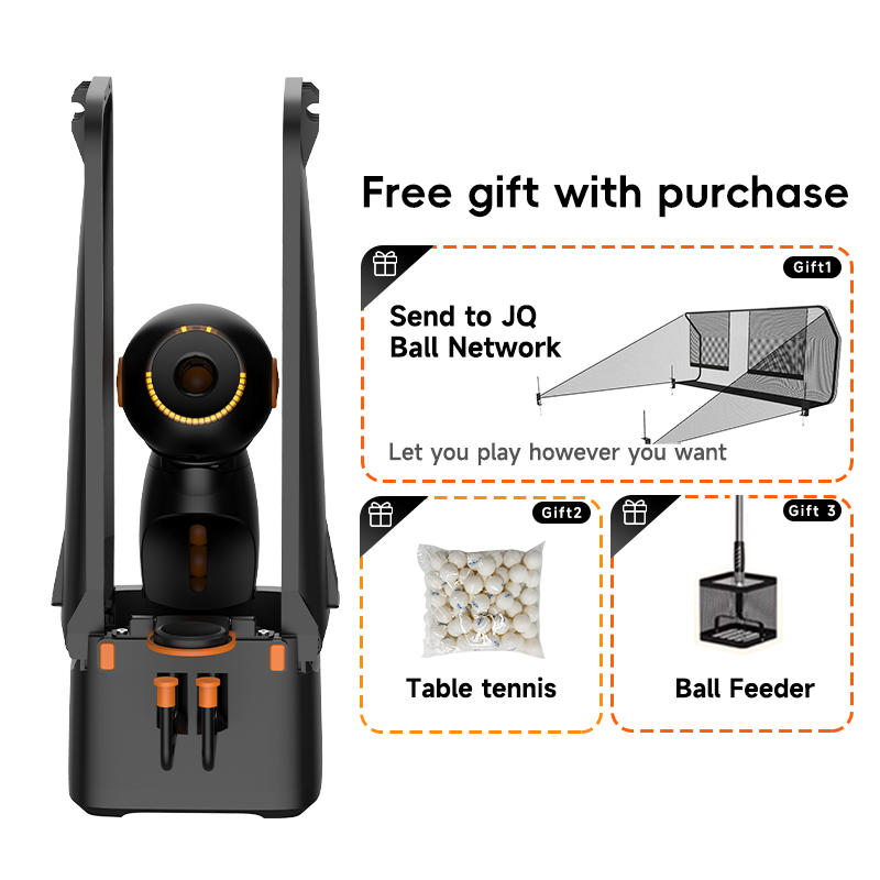 Table Tennis Robot with Ball R - Table Tennis Gun review and price